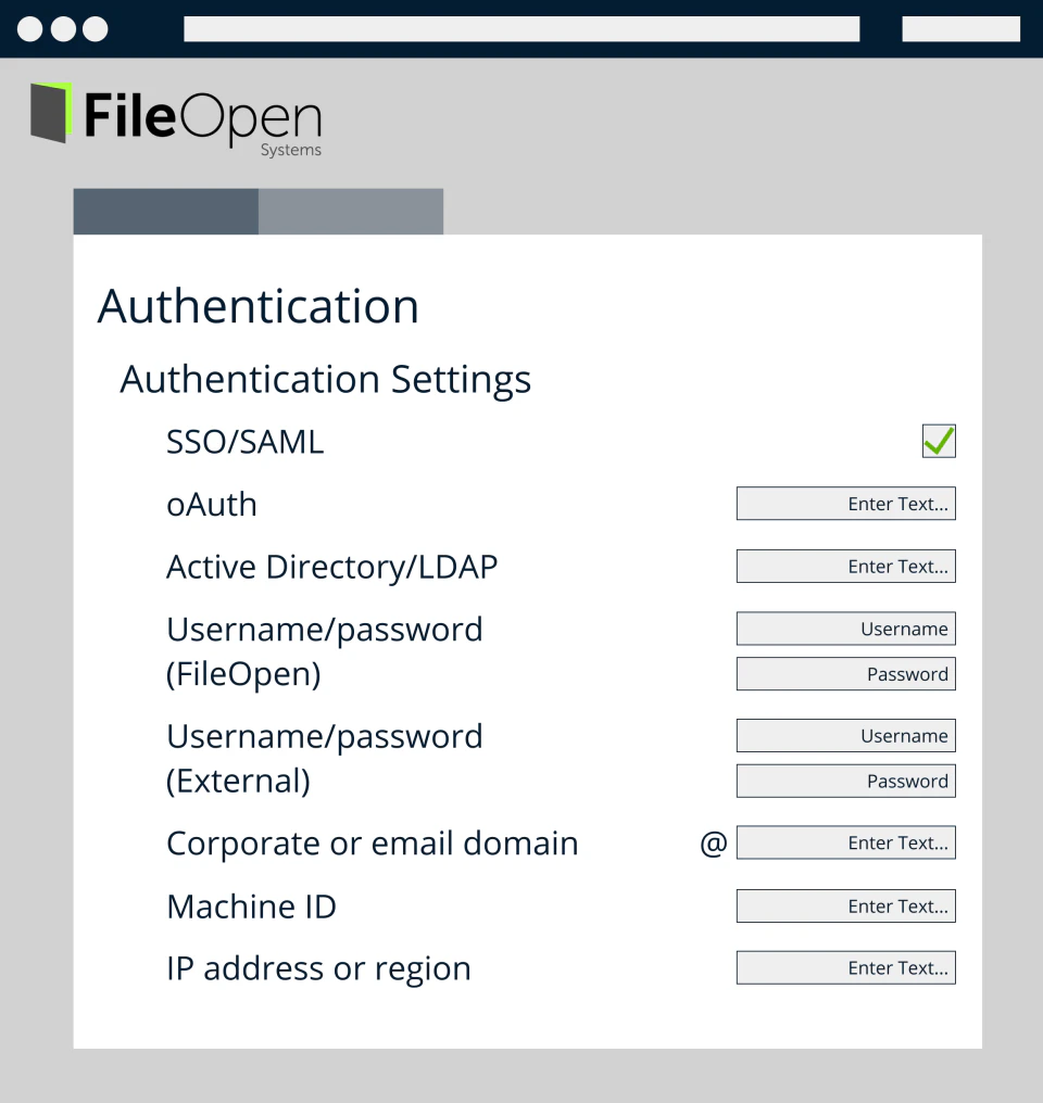 screenshot of FileOpen DRM